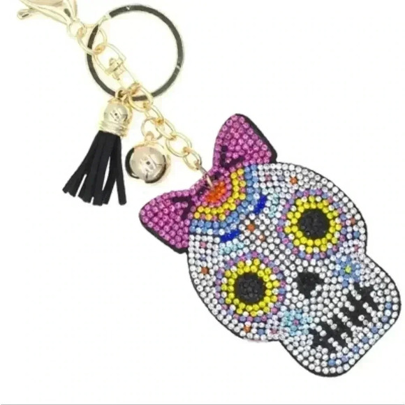 Day Of The Dead Keychain - Picture 1 of 2